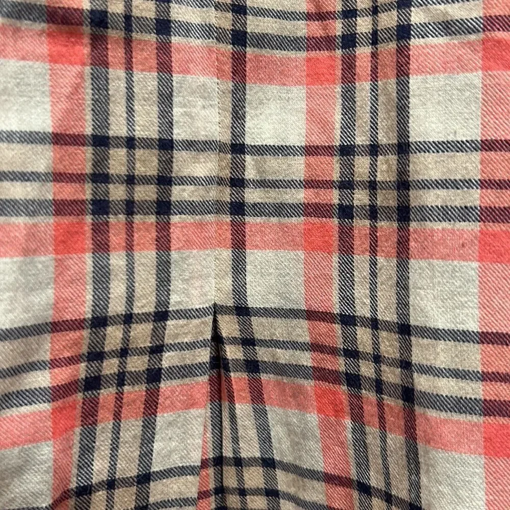 Joie Plaid Button Down Top, Size Medium - Picture 3 of 7